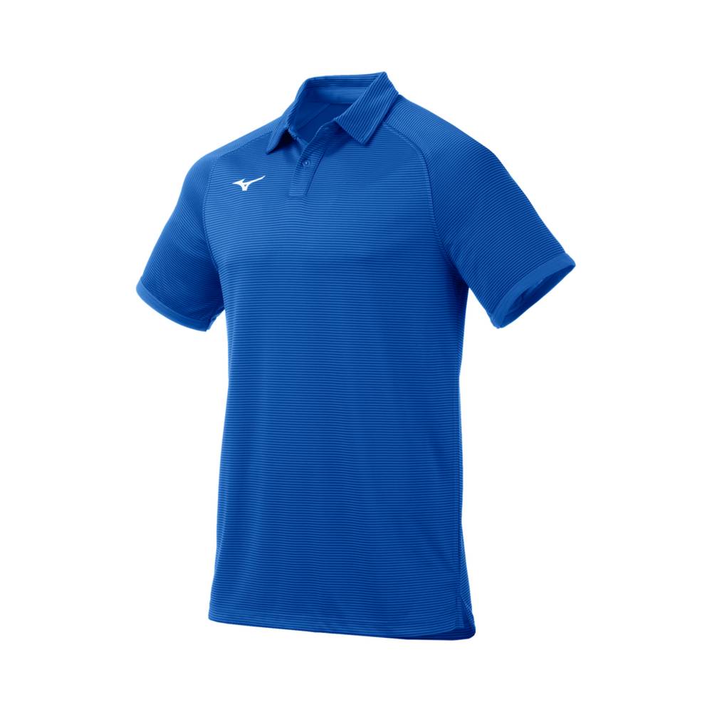 Polo Mizuno Scout Hombre Azul Real España FWVA-46571